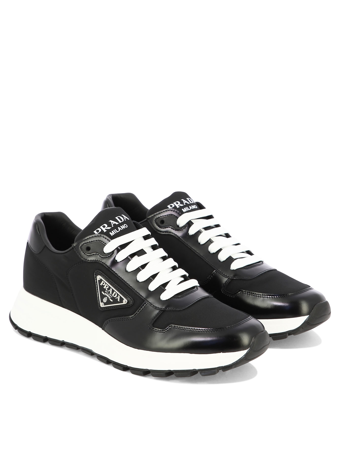 PRADA Black   Prax 01 sneakers